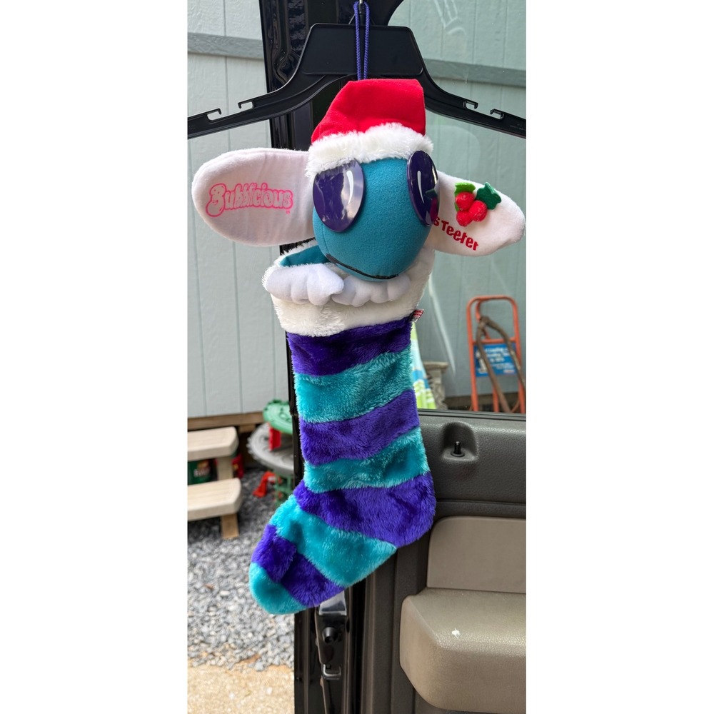 Vintage Bubblicious The Teeter Christmas Stocking Charlotte Hornets Hendricks